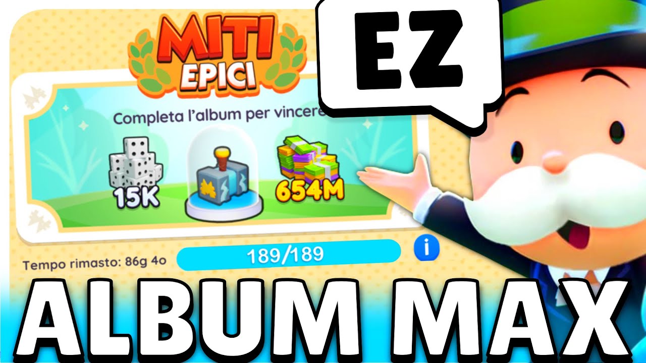 COME COMPLETARE il NUOVO ALBUM su MONOPOLY GO! - Monopoly GO! ITA