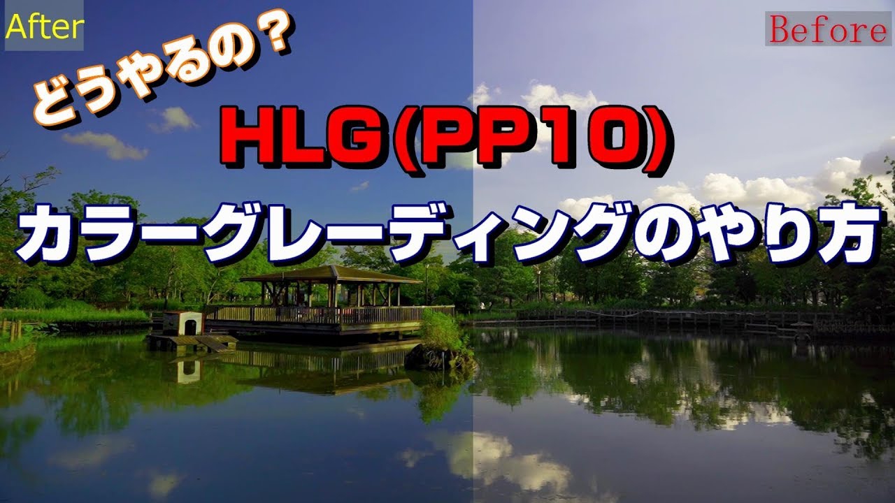 HLG(PP10)カラーグレーディングのやり方(映画のような映像を作る)→エフェクトの保存方法まで α7Ⅲ Adobeプレミア #ファインダー越しの私の世界