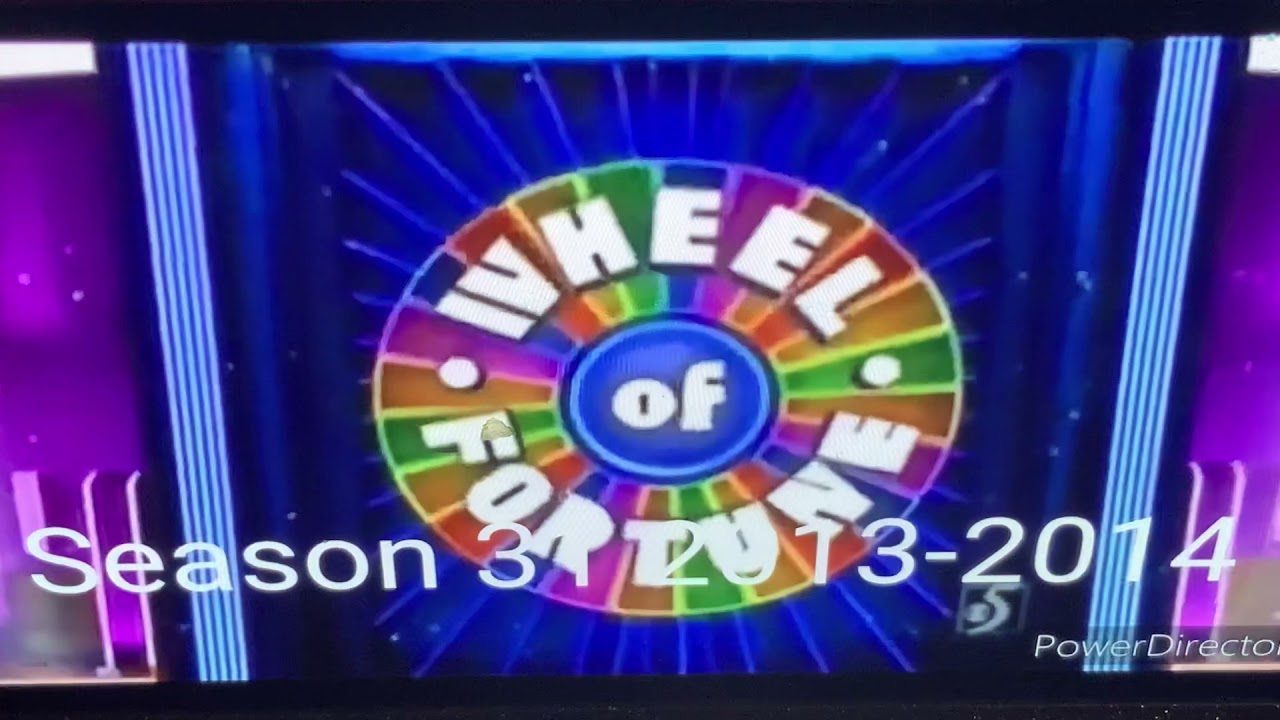 WHEEL of fortune Intro seasons 31 to 38
