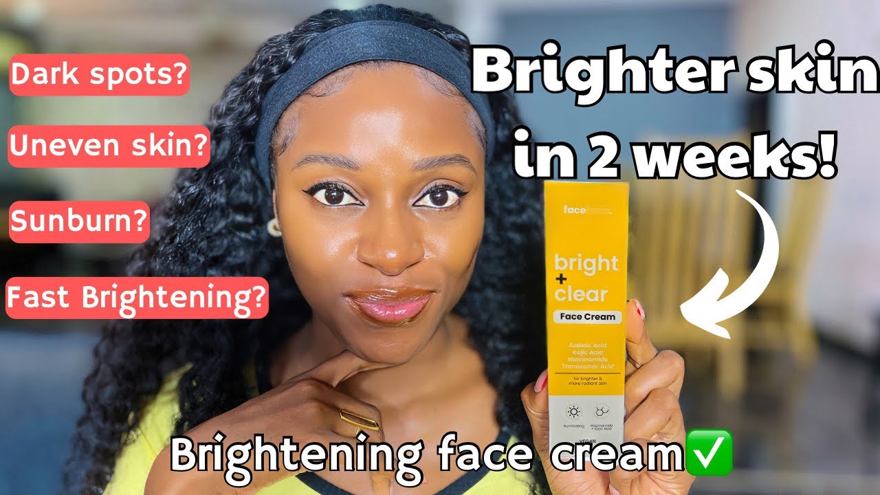 Best brightening face cream for all skin types: Facefacts bright + clear face cream review