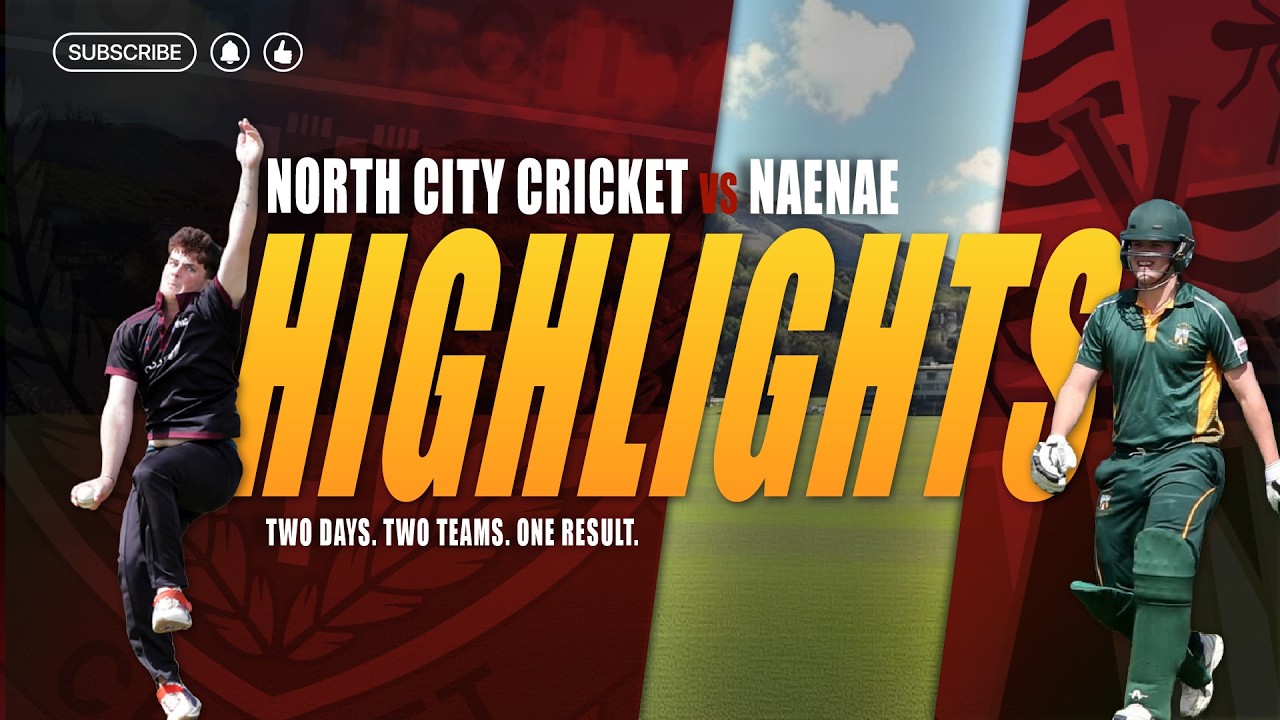 Cricket Wellington Premier 2 Highlights: North City vs Naenae Old Boys | 2 Day Clash at Linden Park