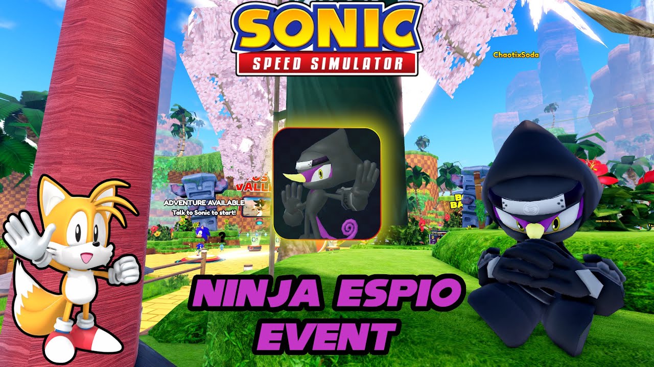 Unlocking Ninja Espio in Sonic Speed Simulator + All Ninja Weapon Locations (Event Guide)
