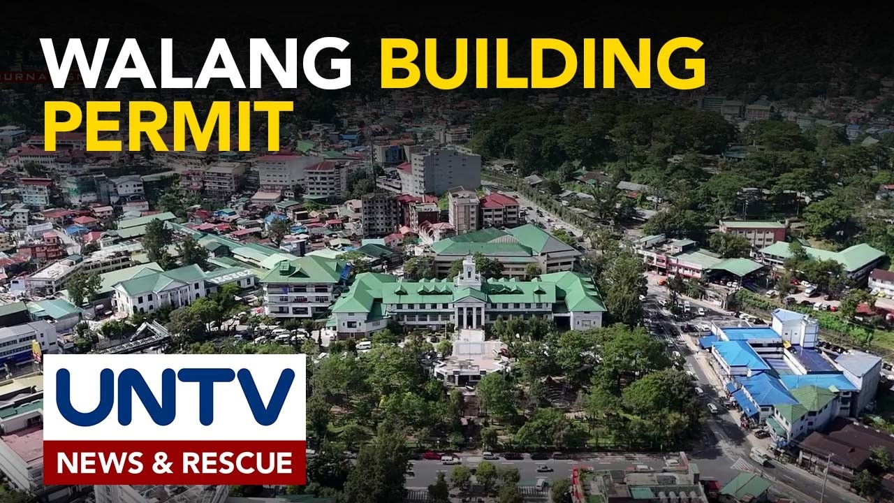 Mahigit 70% ng mga gusali sa Baguio, wala pang building permit ayon sa CBAO