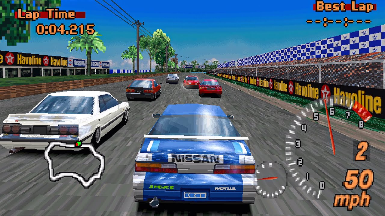 Gran Turismo 2 - '80s Sports Car Cup Final Races (Nissan Silvia K's '88)