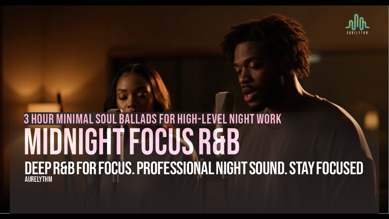 Professional Night Shift Sound — Slow R&B Soul for Deep Concentration