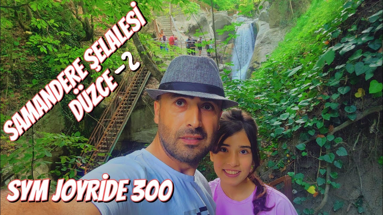 SYM Joyride 300 ile Düzce Samandere Şelalesi | Baba-Kız Doğa Kaçamağı - 2 #motovlog #symjoyride300