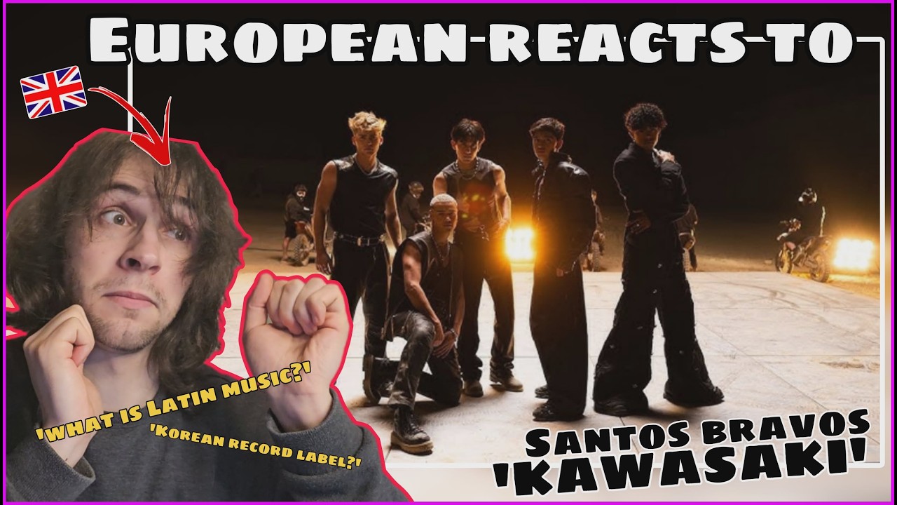 European's Reaction to LATIN MUSIC!! ||  SANTOS BRAVOS - 