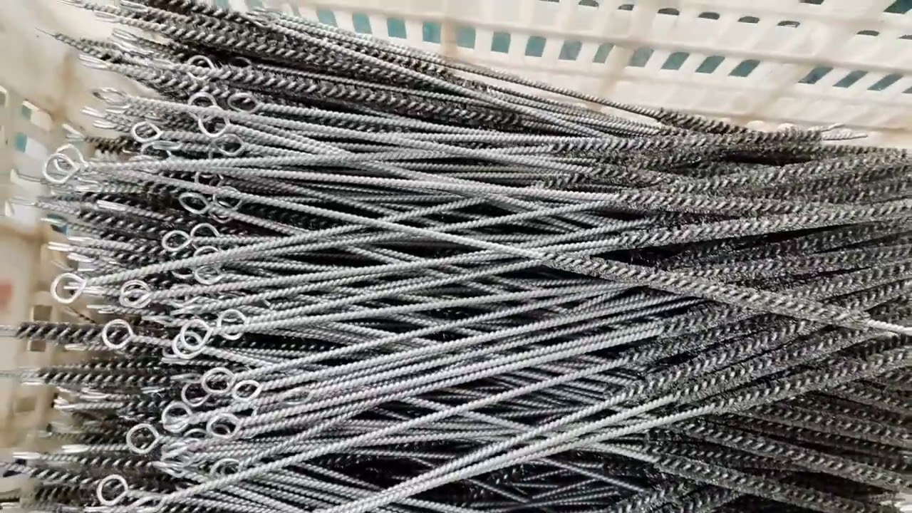 valve guide micro-bore cleaning deburring polishing brushes China factory