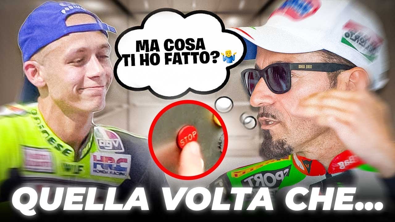Quando Biaggi BLOCCÓ L’ASCENSORE con Rossi DENTRO….