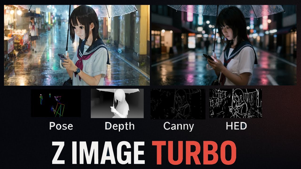 Z Image Turbo ComfyUI: увлекательный рабочий процесс ControlNet Union с автоматическими подсказками