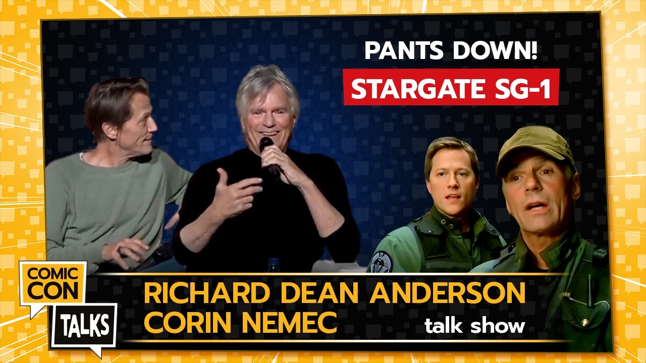 What Rick despised in SG? Stargate SG-1 rare HILARIOUS talk show RICHARD DEAN ANDERSON & CORIN NEMEC