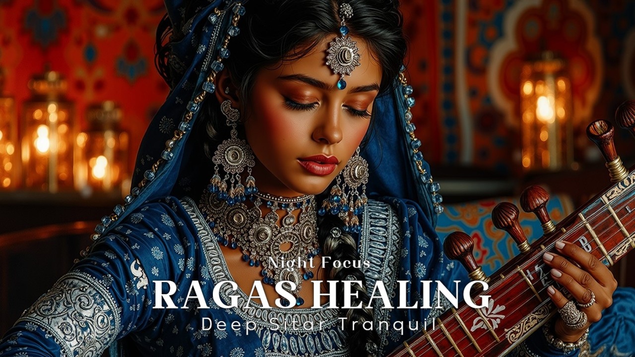 Indian Classical Music for Late Night Focus & Healing - Древние Раги | Спокойная Энергия