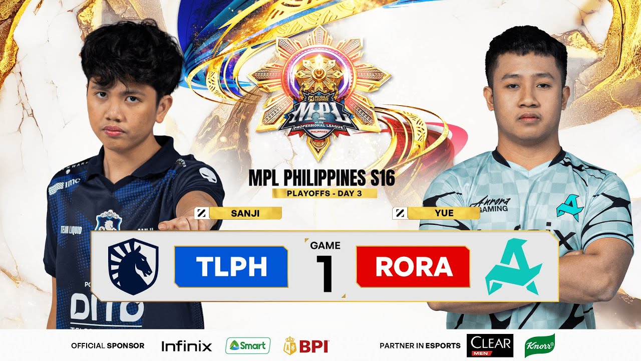 MPL PH S16 - PLAYOFFS DAY 3 - RORA VS TLPH GAME 1