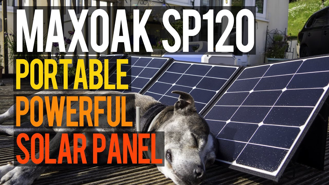 Maxoak Bluetti SP120: Portable, Powerful, Solar Panel
