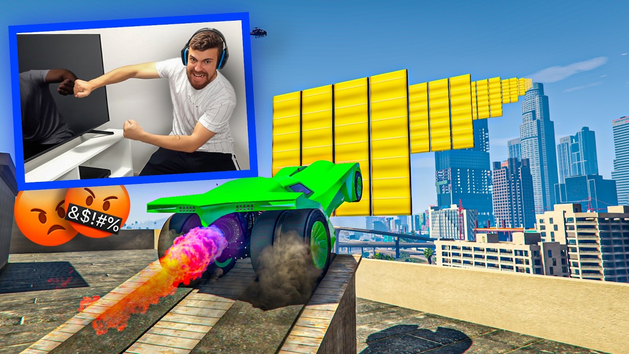 LA CARRERA QUE ME HIZO VOLVERME COMPLETAMENTE LOCO!! - GTA 5 ONLINE