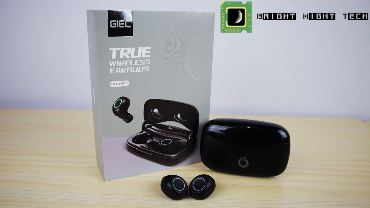 GIEC Y1015 True Wireless Earbuds -Unboxing/Review