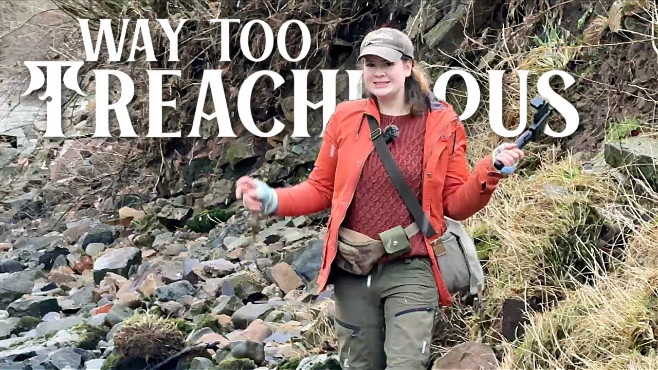 Falling Boulders & Treacherous Ice! Winter Mudlarking can be very dangerous!  Northern Mudlarks