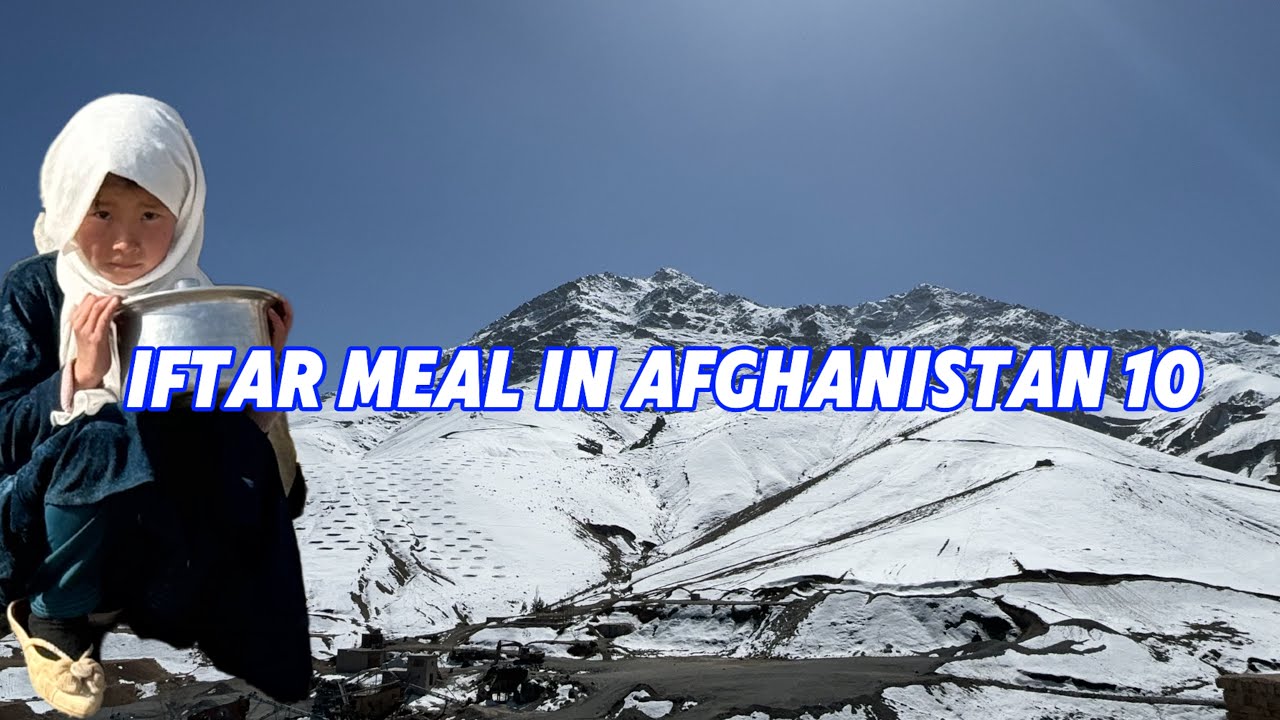 Iftar meal in Afghanistan 10