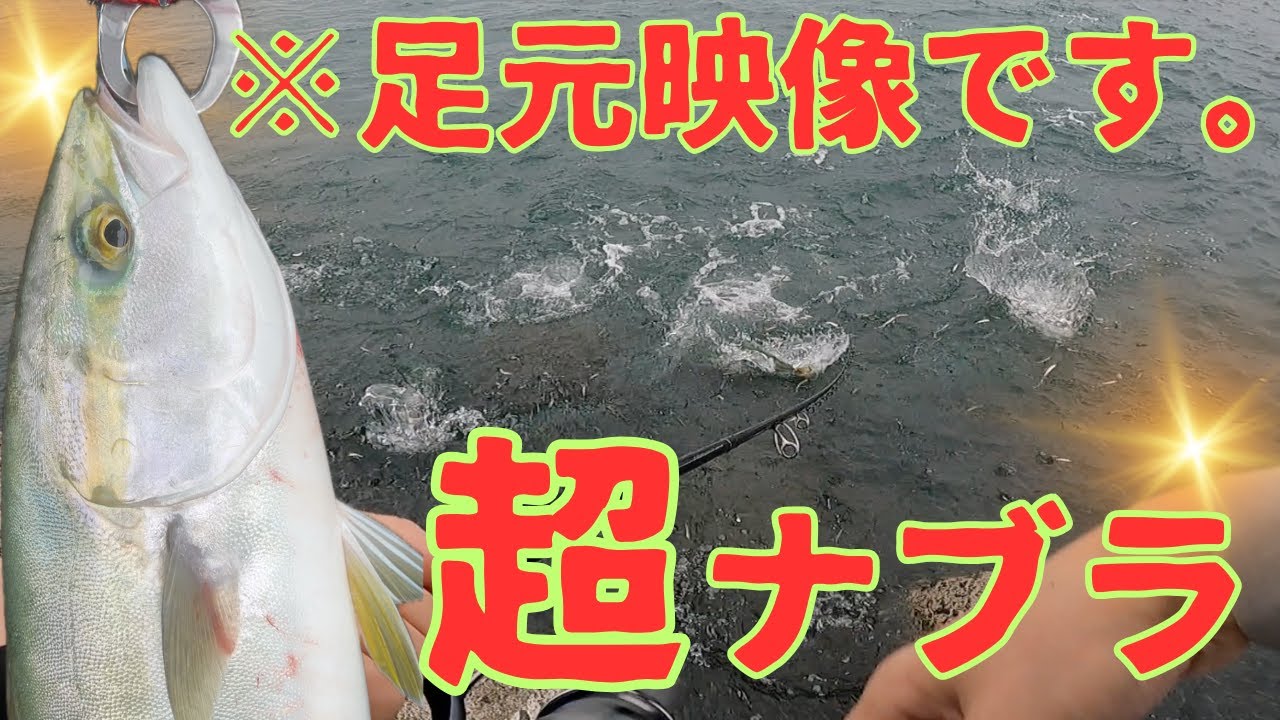 【爆発的】前方、左右ナブラ&hellip;！足元特大ナブラでおいおいおいww