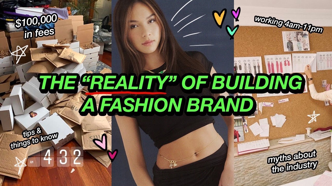 building a fashion brand is not easy.