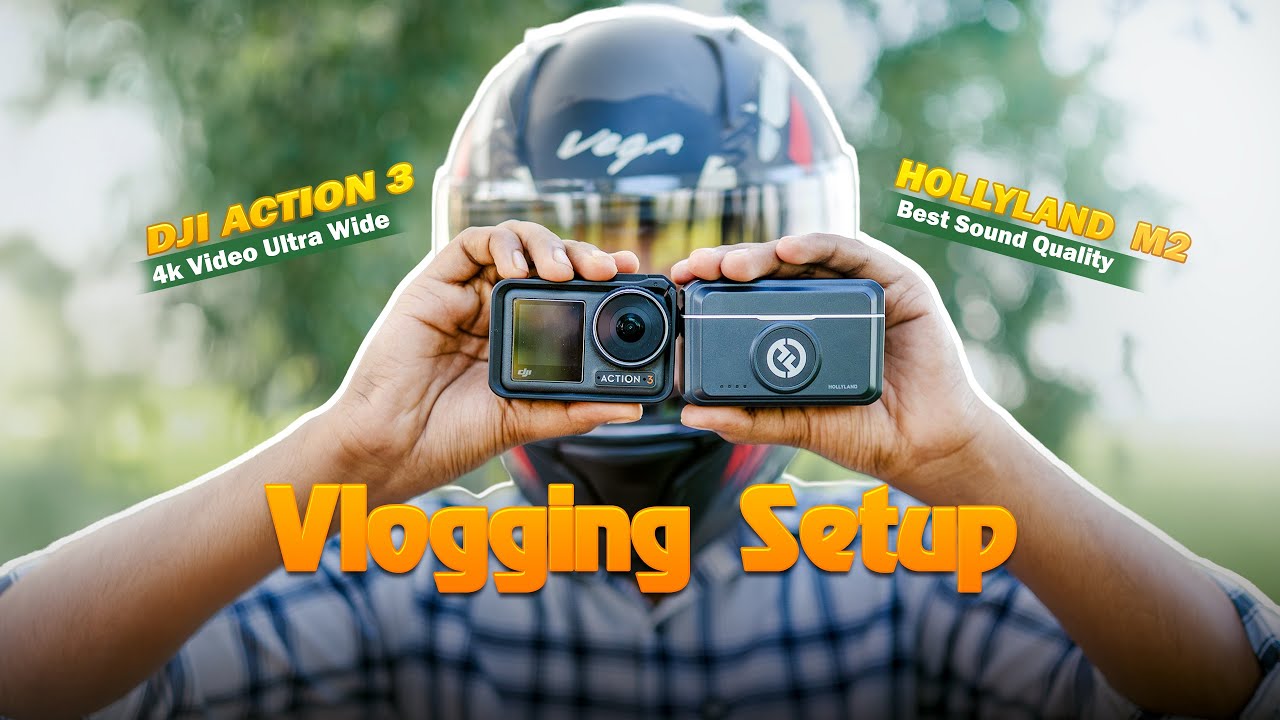 Setup Tour: How I Use DJI Action 3 & Hollyland LARK M2 for Perfect Vlogs