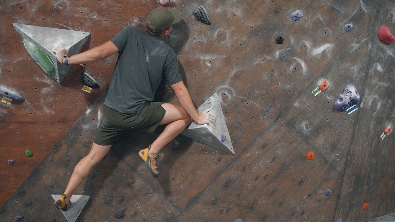 Bouldering - Attempting Every V3 and V4 in the New Gym Set