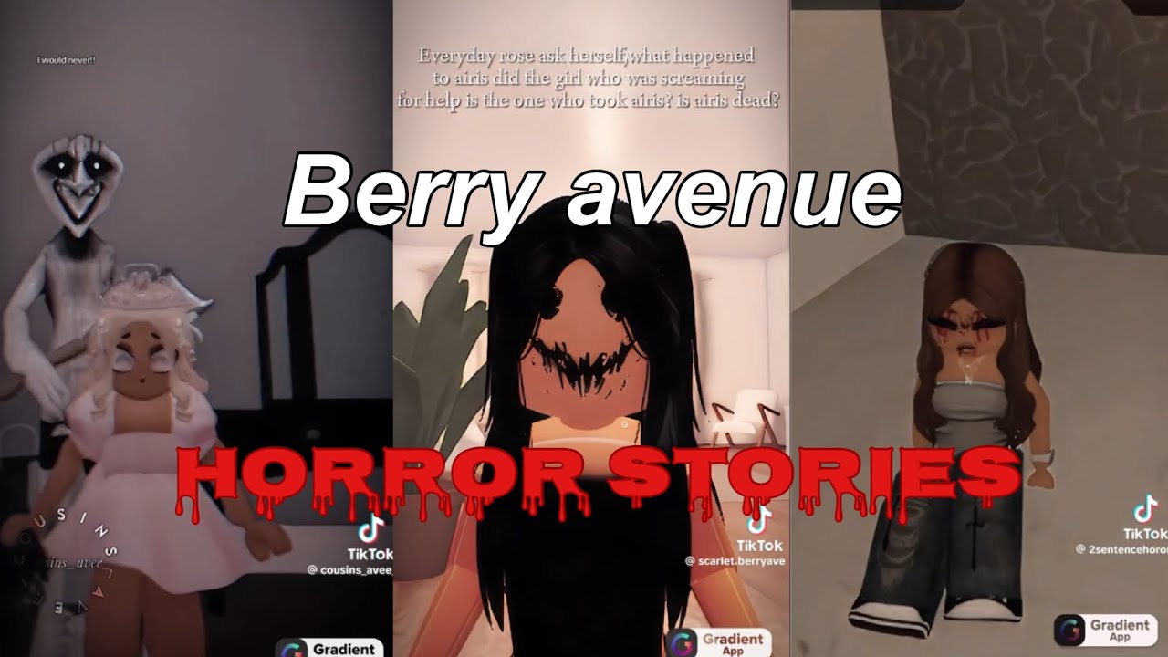 Berry Avenue horror stories (TikTok) 🎀.1