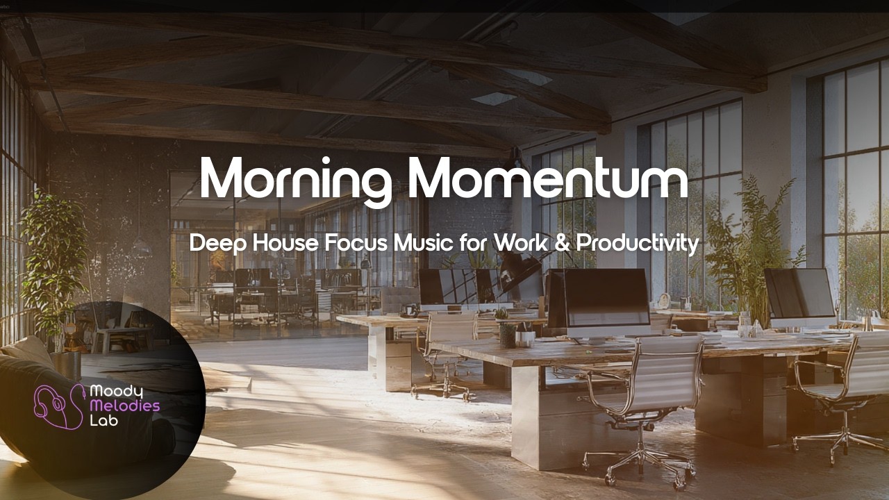 Morning Momentum ☕ Deep House Focus Music for Work & Productivity [1 Hour Executive Suite]