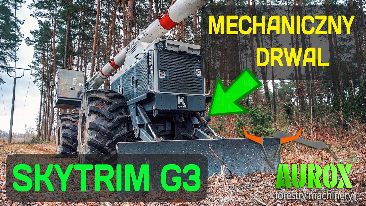 Kershaw® SkyTrim 75 G3 - maszyna do zadań specjalnych #maszyny  #maszynyrolnicze #maszynyleśne