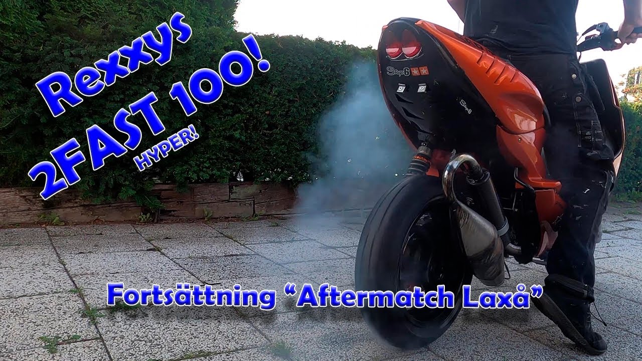 Rexxys 2FAST 100cc Aerox - BYGGSERIE - DEL 28 -  Fortsättning 