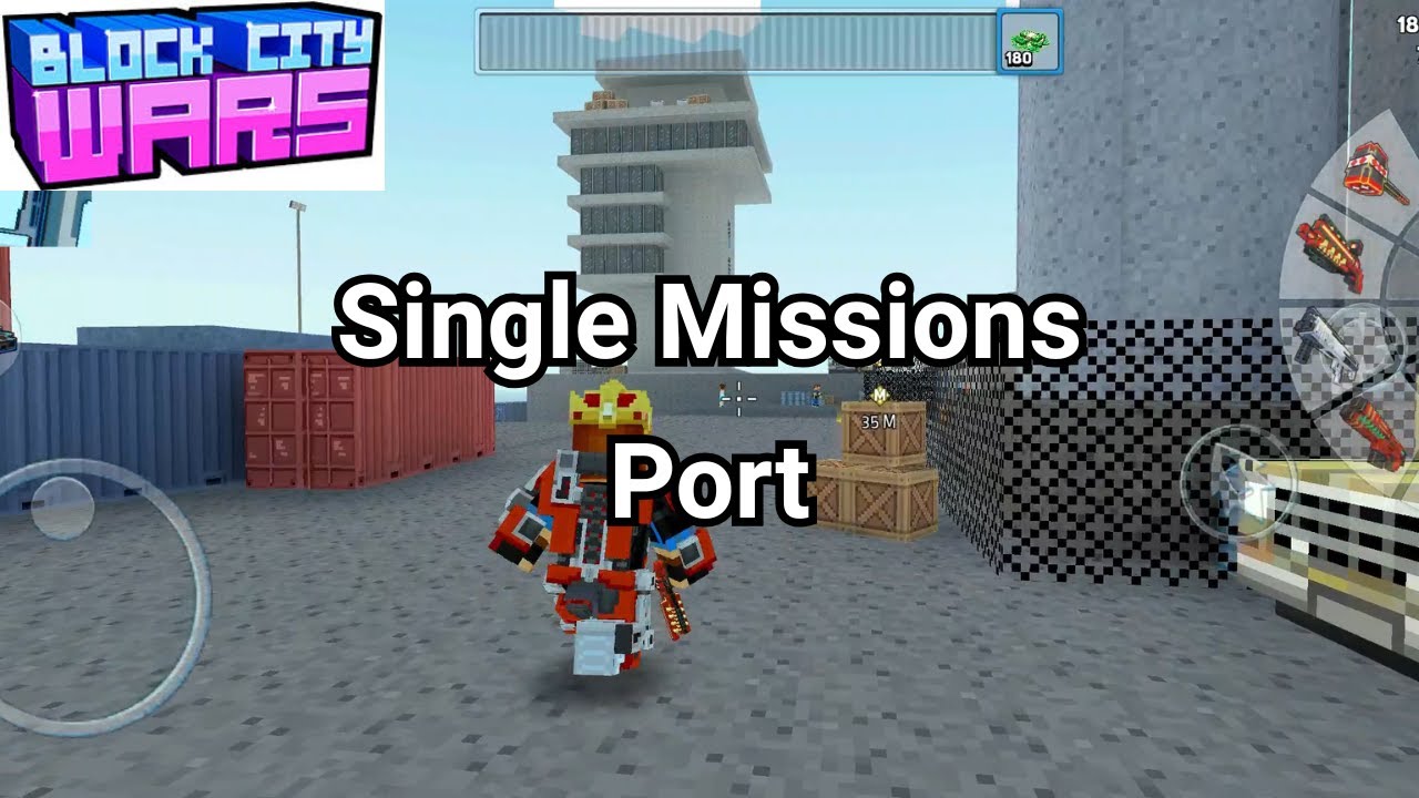 Block City Wars Single Missions - Port