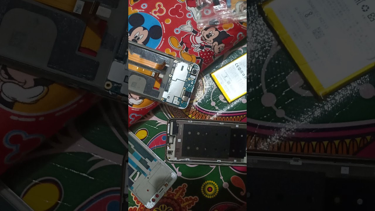bongkar total Oppo f3 ganti tulangan tengah