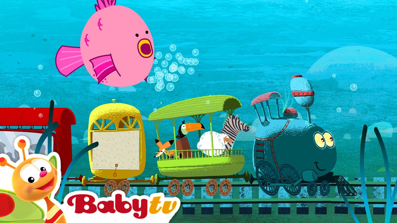 Counting Ducks | The Animal Train | Numbers for Kids