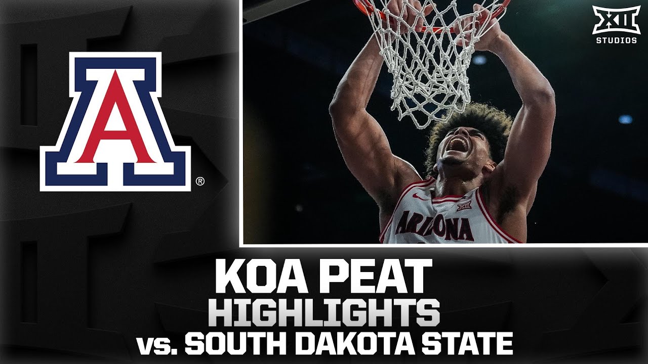 Koa Peat DOUBLE-DOUBLE vs. South Dakota State