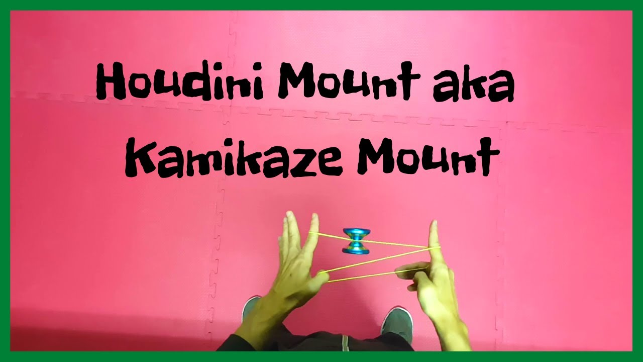 Yo-Yo spielen lernen|Jo-Jo Tricks|Houdini aka Kamikaze Mount|by Infinite Tutorials