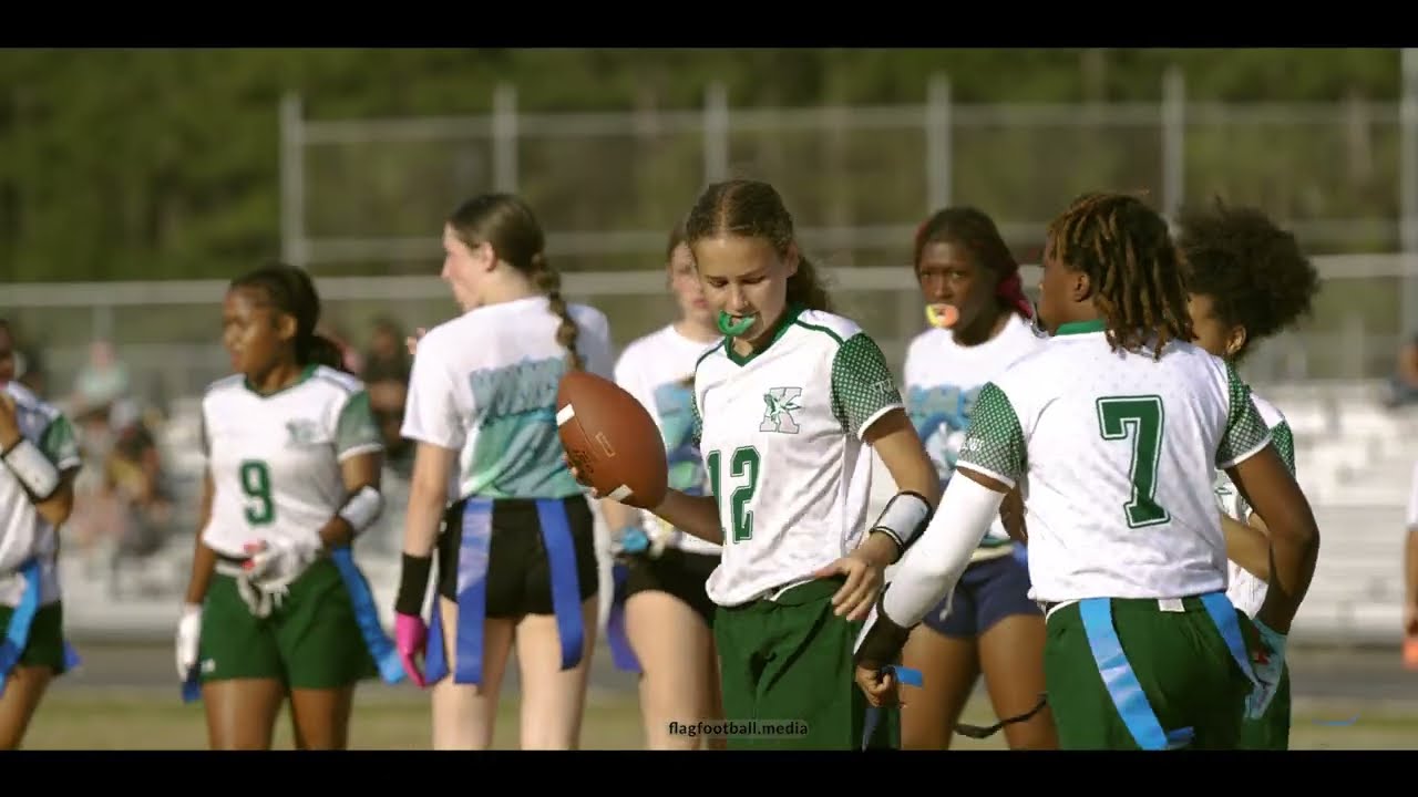 Battle of Kernan Blvd | Kernan vs Landmark | Girls Flag Football Game | April 2025