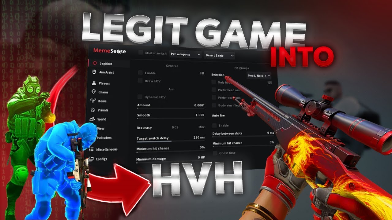 LEGIT GAME TURNS TO HVH! CS2 RAGE HACKING! / MEMESENSE