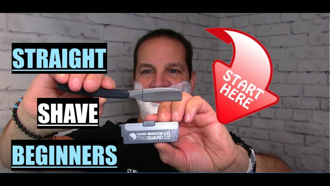 Straight Razor Shave-Beginners Start Here!