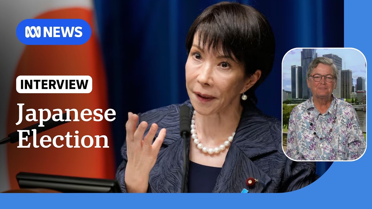Japanese PM Sanae Takaichi on track to win election despite dipping popularity | ABC NEWS