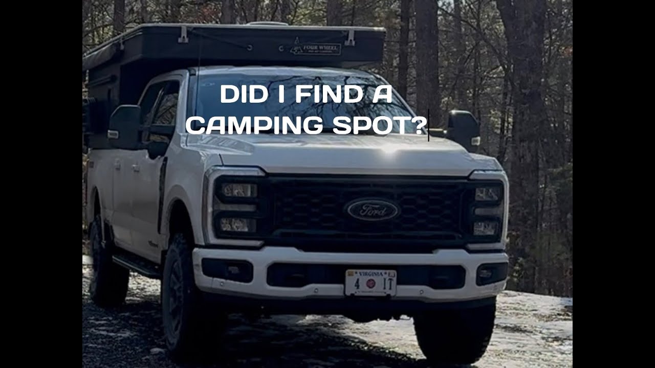 DID I FIND A CAMPING SPOT WITH THE FOUR WHEEL CAMPER PROJECT-M?   SD 480p