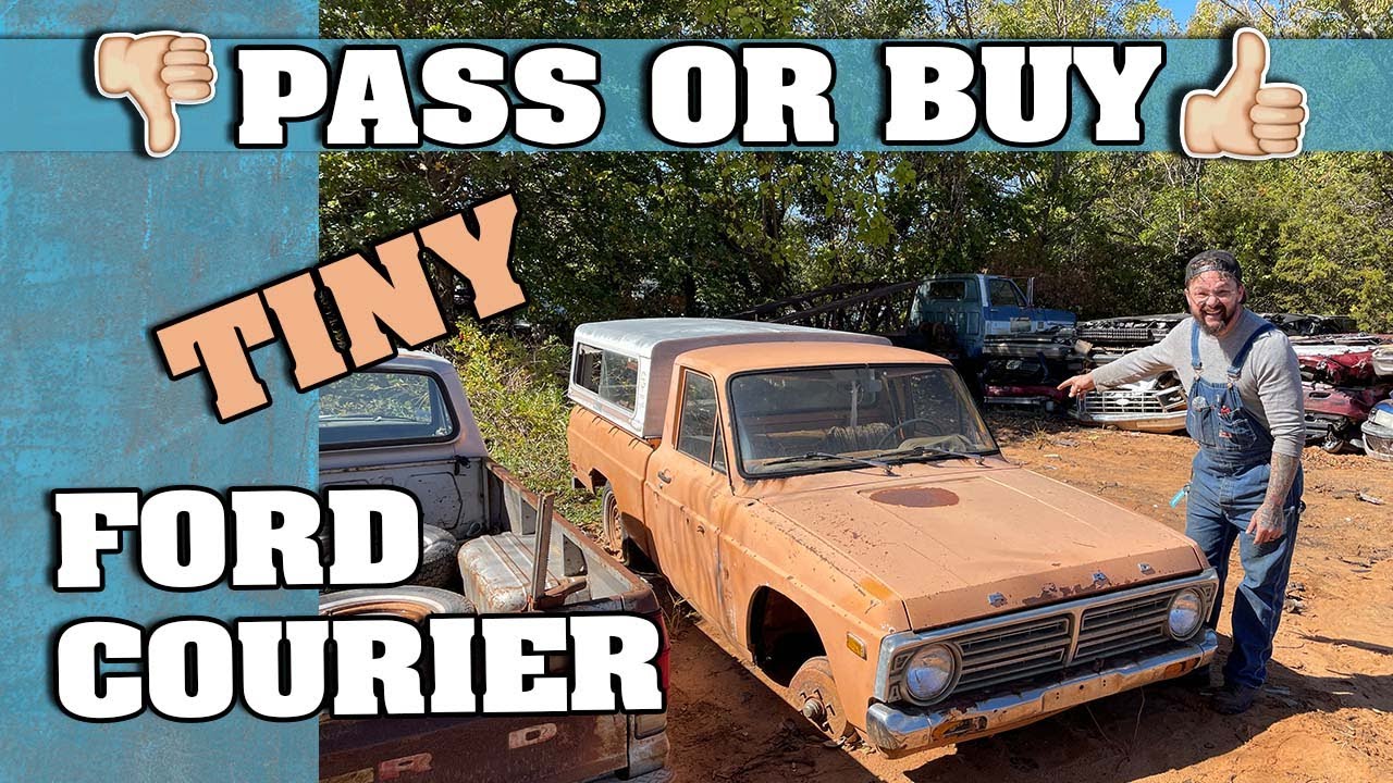 Ford Courier 1976 года. Сдать или купить? Находка на свалке.