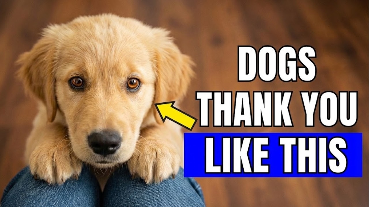 12 Heartwarming Ways Your Dog Says “Thank You” ❤️