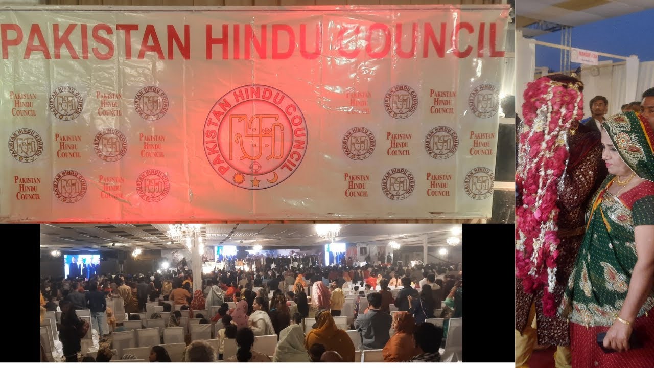 Pakistan hindu council 16th Samuhlagan 2023|      65 Hindu couple married karachi