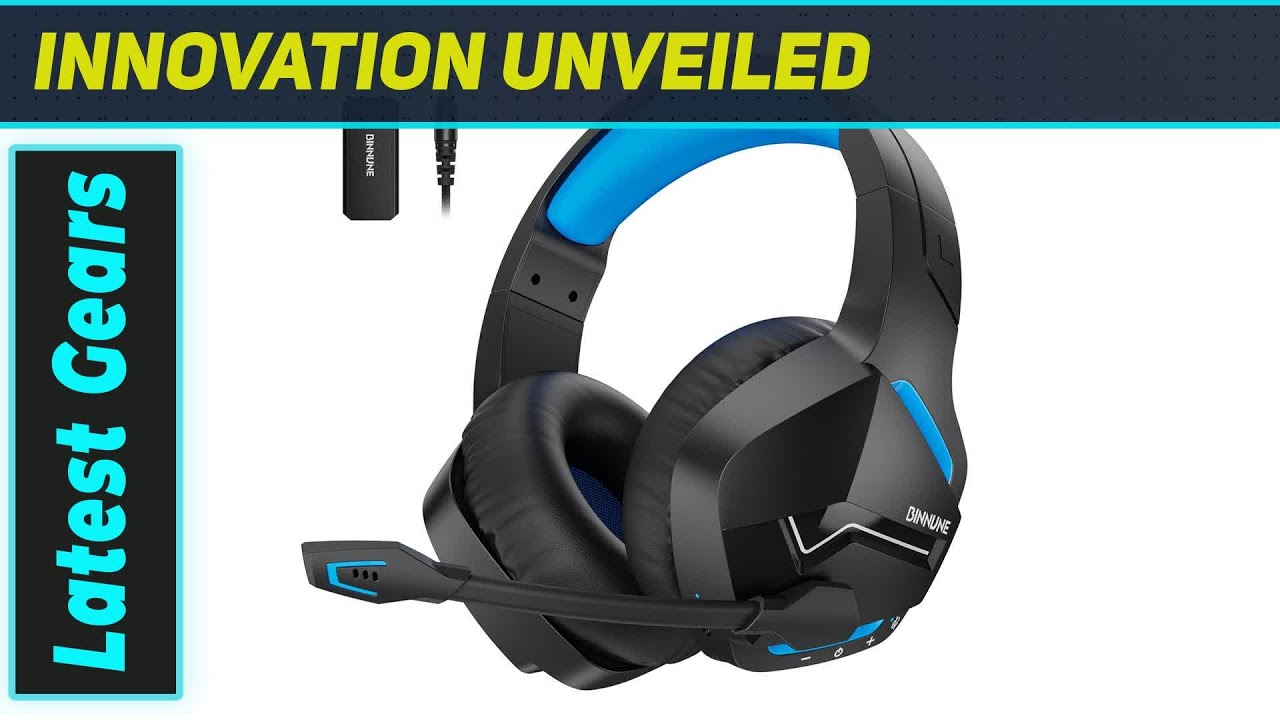 BINNUNE Wireless Gaming Headset: The Best Multi-Platform Headset for PS5 & PC!