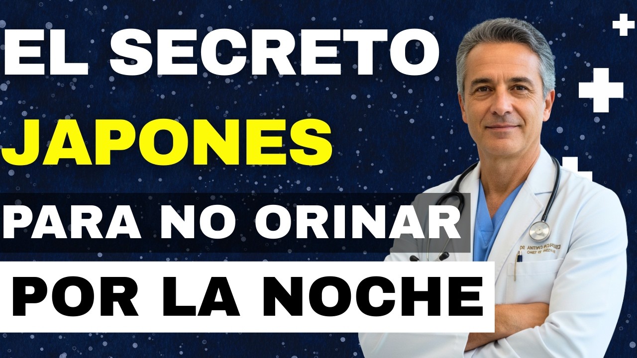 El Secreto Japonés para Dormir sin Levantarte a Orinar por la noche