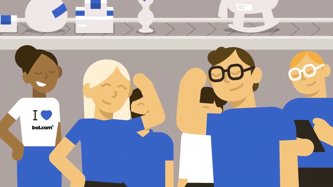 Werving en selectie bij Bol.com, zelfs dit kan via animatievideo. Real Sales Video Amsterdam