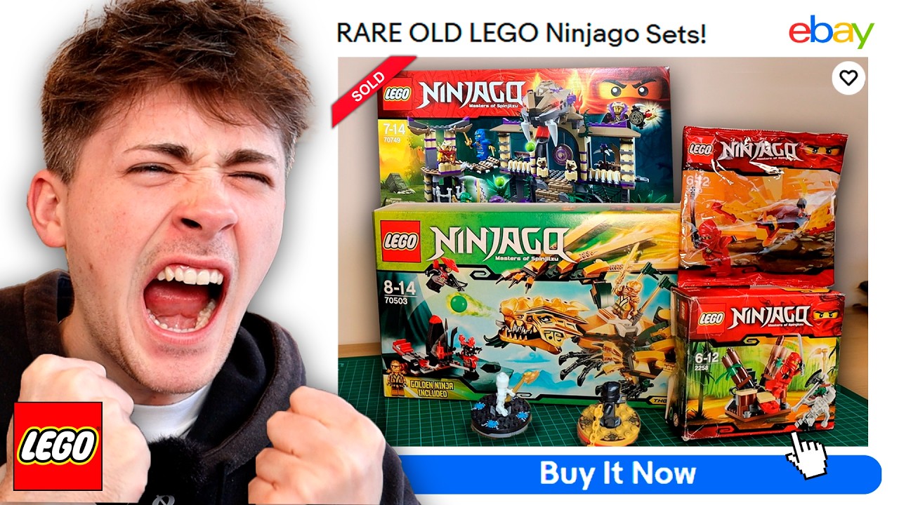 I Bought RARE Ninjago Sets from eBay...
