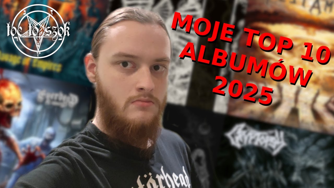 Moje Top 10 Album&oacute;w 2025! #2025music
