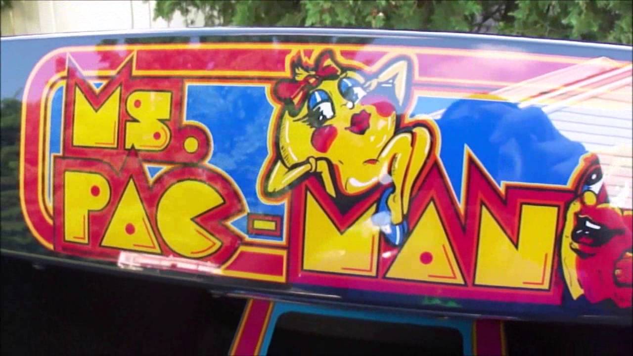 Ms. Pac-Man cabaret arcade cabinet scratch build w/ 60-in-1 board