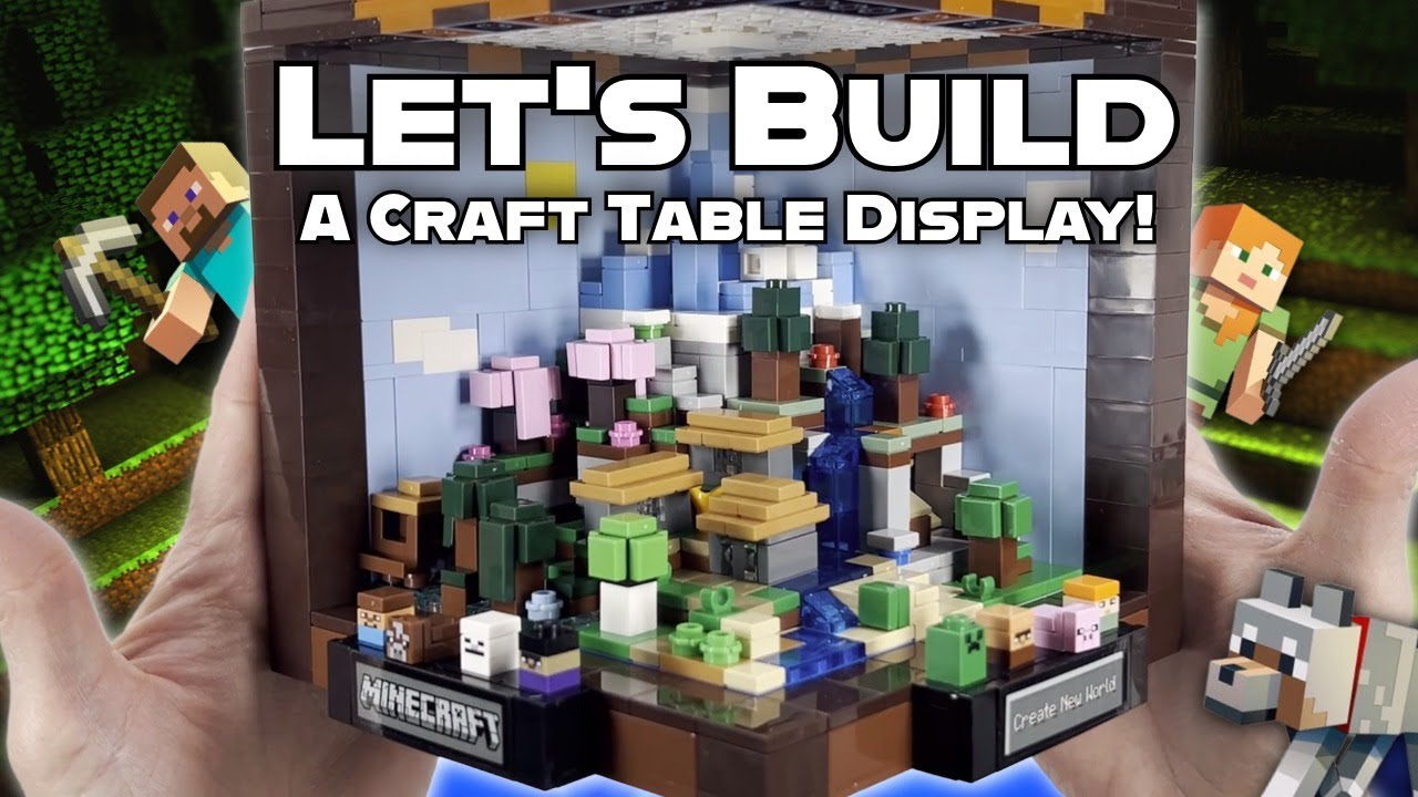 Let's Build a Lego Crafting Table!